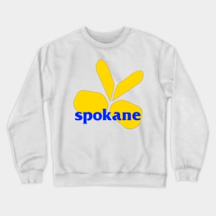 Spokane - butterfly 2 Crewneck Sweatshirt